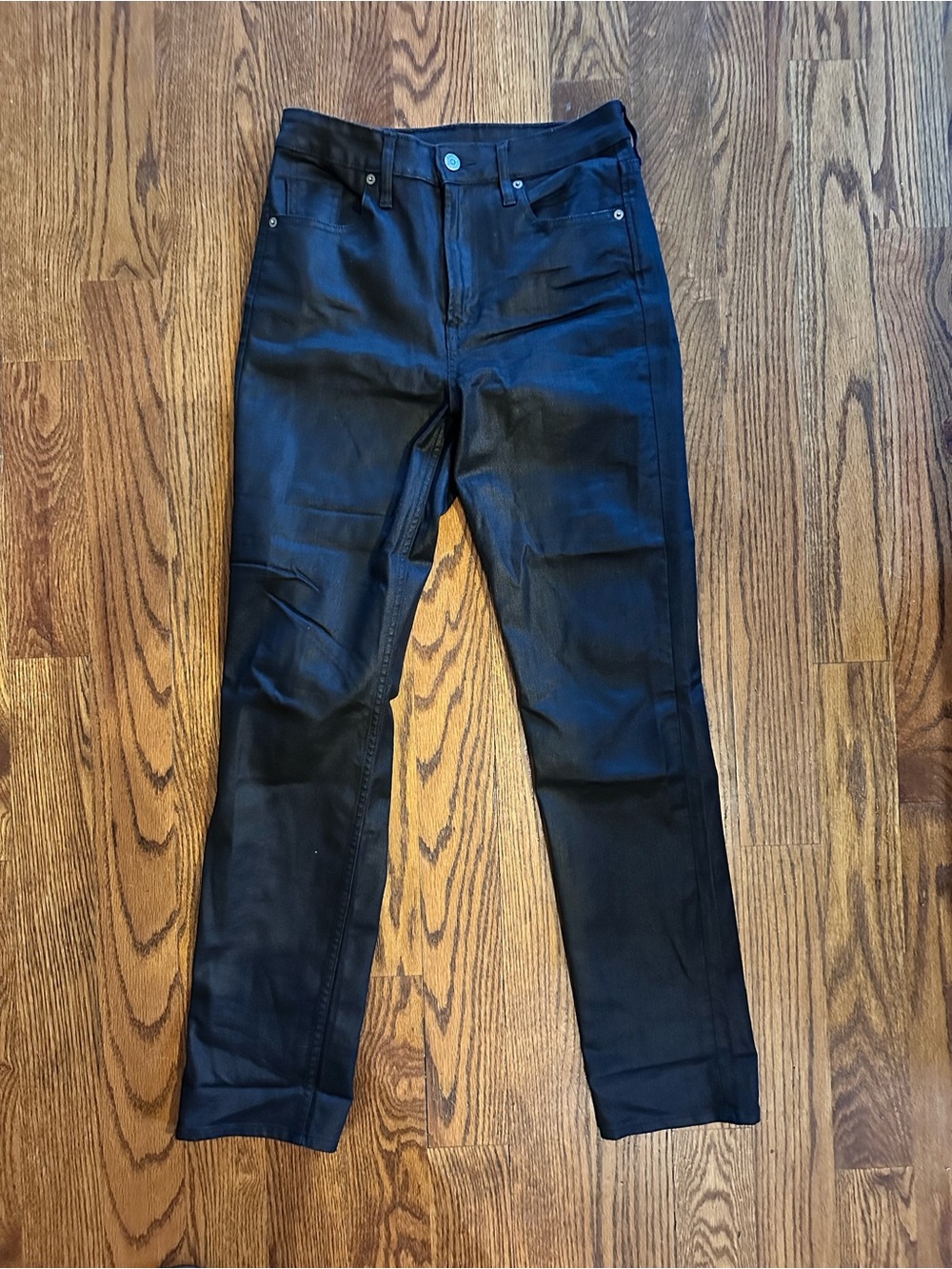 H&M Women’s Slim Straight Black Jeans